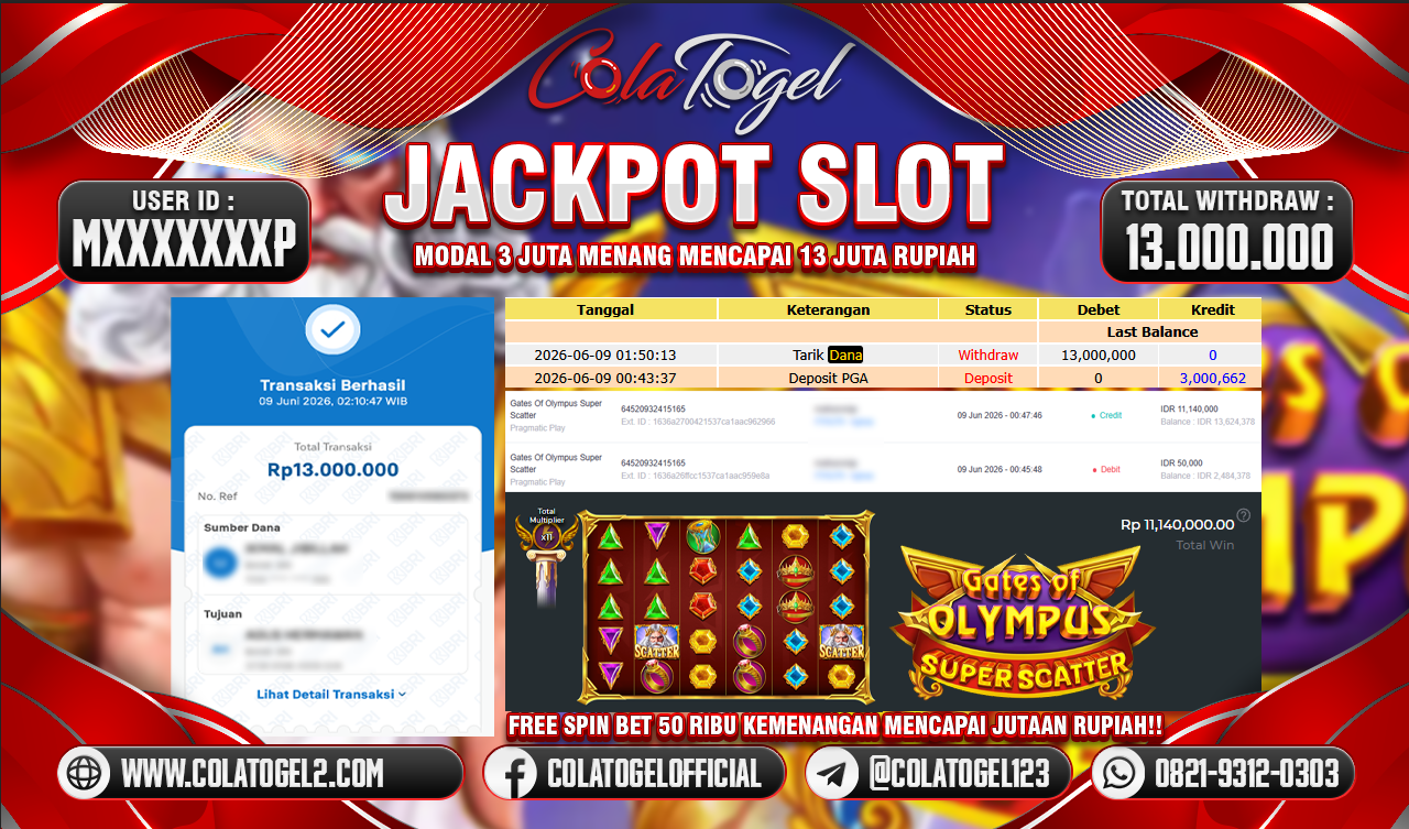 JACKPOT SLOT GACOR!!