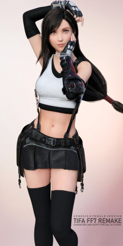 FF7 Tifa for G8F