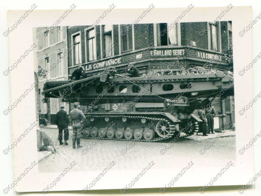 Foto, Wehrmacht, Brückenlegepanzer IV, Kennung34