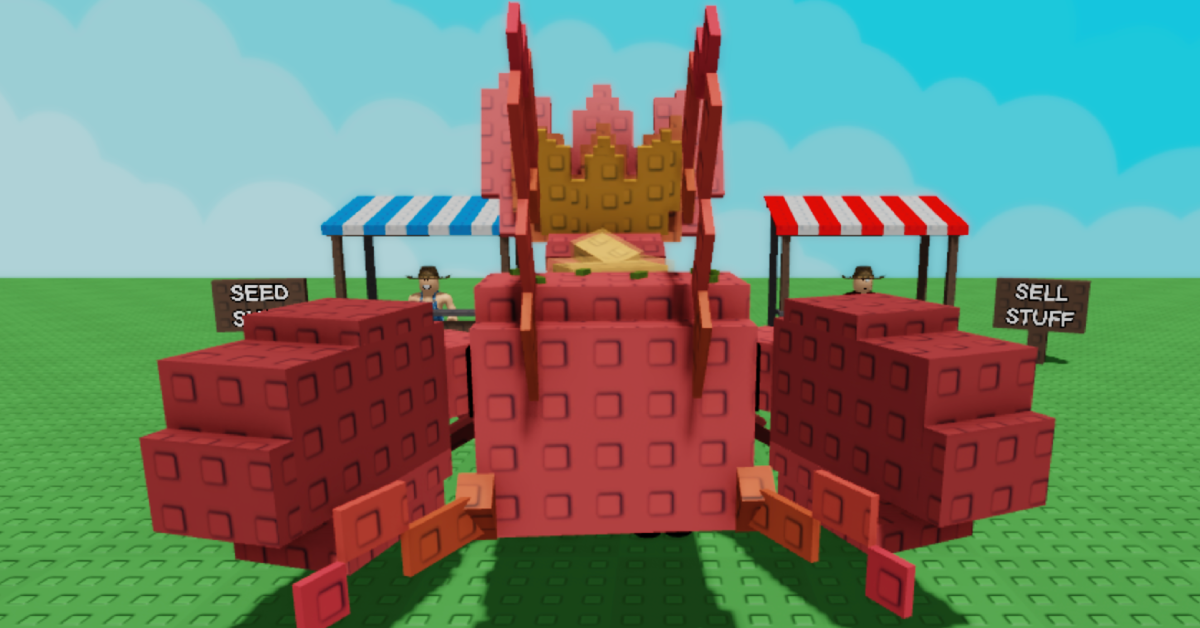 Lobster Thermidor pet in Grow a Garden Roblox