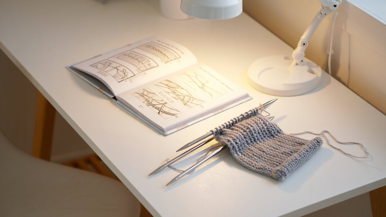 простые схемы вязания спицами для обучения пожилых людей рукоделию