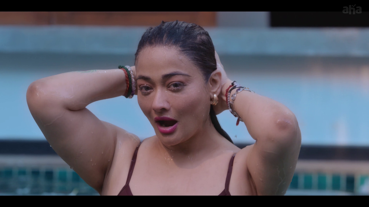 kiran rathod wet body tempting show, sshhh 3, kiran rathod bold scene, sshhh season 3 aha, kiran rathore hot web series, kiran rathod glamour photos, wet body tempting show video, sshhh 3 cast kiran
