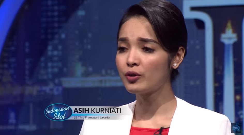 Sisi Asih saat ikut audisi Indonesian Idol pada tahun 2017