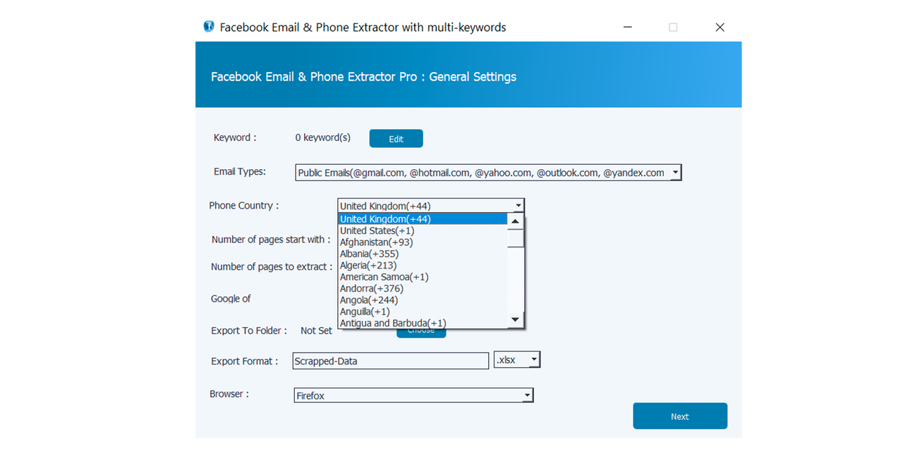 Customizable Output