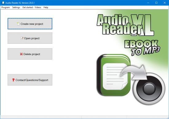 Audio Reader XL 20.0.1 Audio Reader XL 20.0.1
