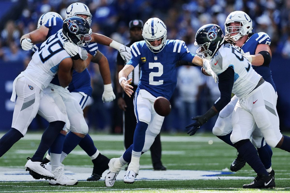 NFL: Colts y Titanes, por la cima del Sur de la AFC