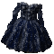  Dark blue dress 