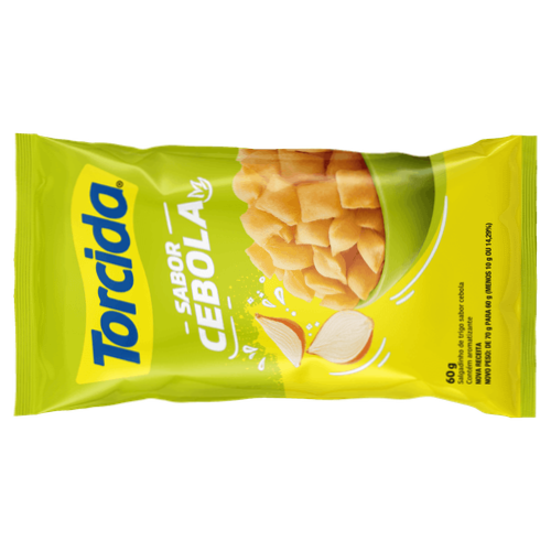 SALGADINHO TORCIDA CEBOLA 60G