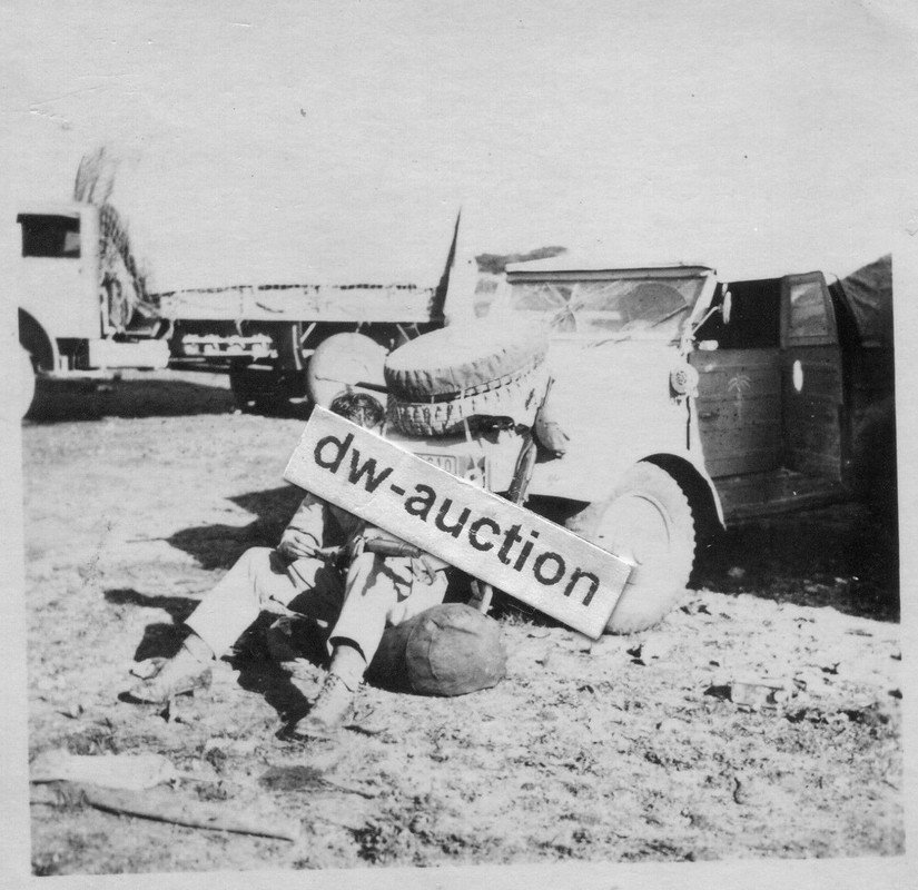 Afrika DAK , Kübelwagen , Fahrzeug