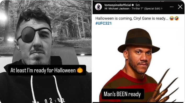 Том Аспинал продължава да носи превръзка на окото