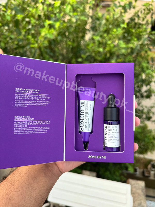 Some by mi Retinol Intense Trial Duo Kit.