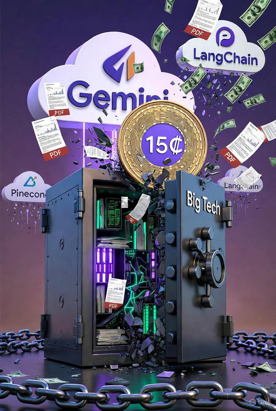 Gemini File Search: O Google Acabou de Queimar o Mercado de RAG e Cobrar 15 Centavos pelo Cinzeiro