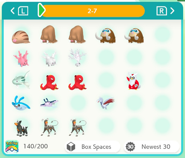 Harmony Friends' living dex, page 2-7