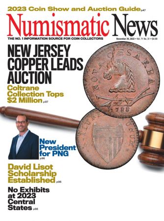 Numismatic News - Vol. 71 No. 31, November 29, 2022