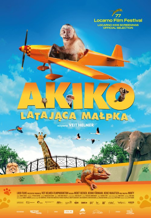 Akiko. Latająca małpka / Akiko, the Flying Monkey (2024) PLDUB.1080p.WEB-DL.H.264-FOX / Polski Dubbing