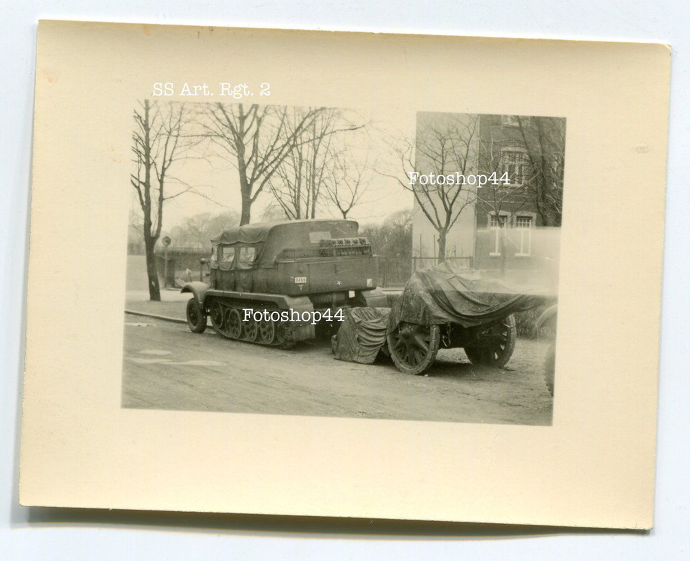 Foto Halbkette , SDKFZ , Geschütz 7