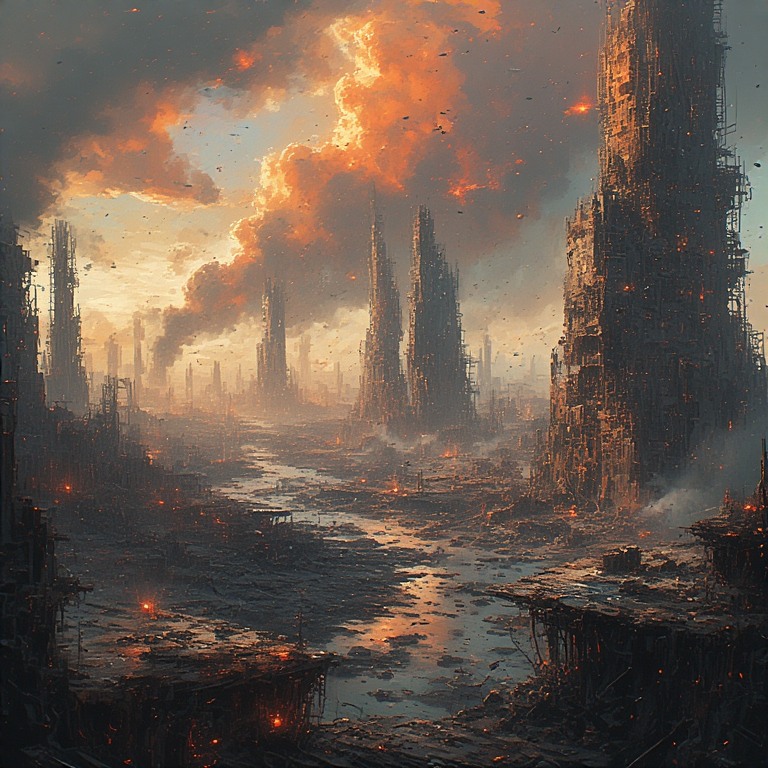 Cyberpunk-Apocalypse-Oil-paint-(43)