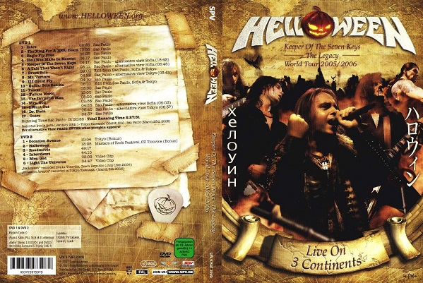Helloween - Live On 3 Continents (2007)
