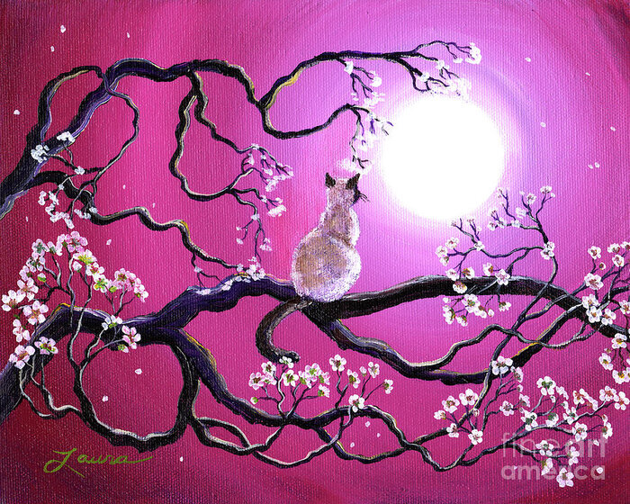 113837420-blossomsinfuchsiamoonlightlauraiverson