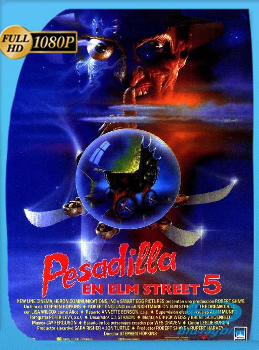 Pesadilla en Elm Street 4 y 5 (1989) BRrip [1080p] [Latino] [GoogleDrive] [RangerRojo]