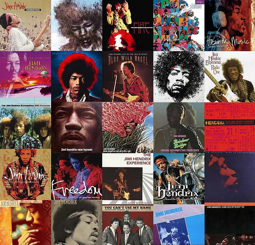 Jimi Hendrix Vinyl Collection (1966-1981) Vinyl 96/24 (14 Album - Wave - 18GB)