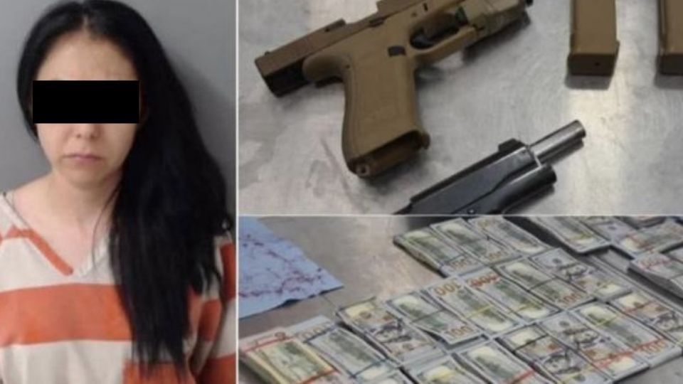 Con armas y dinero no declarado: Autoridades de EU detienen a hija de alcalde mexicano
