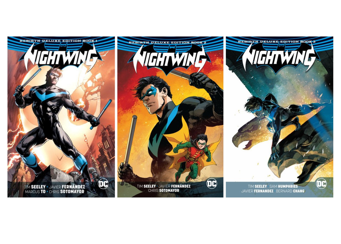 Nightwing Rebirth Deluxe Editions 1-3 HC