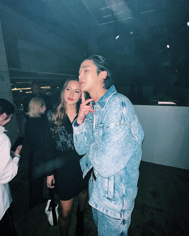 Momen Raisa ketemu Jungkook BTS di even Calvin Klien, Jepang