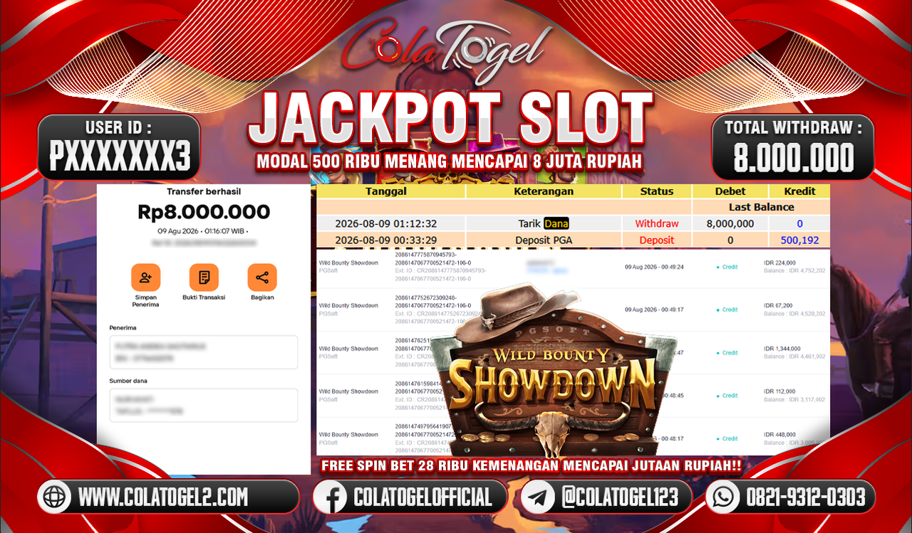 JACKPOT SLOT GACOR!!