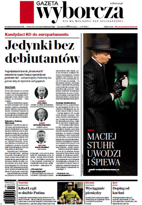 Gazeta Wyborcza 25.04.2024