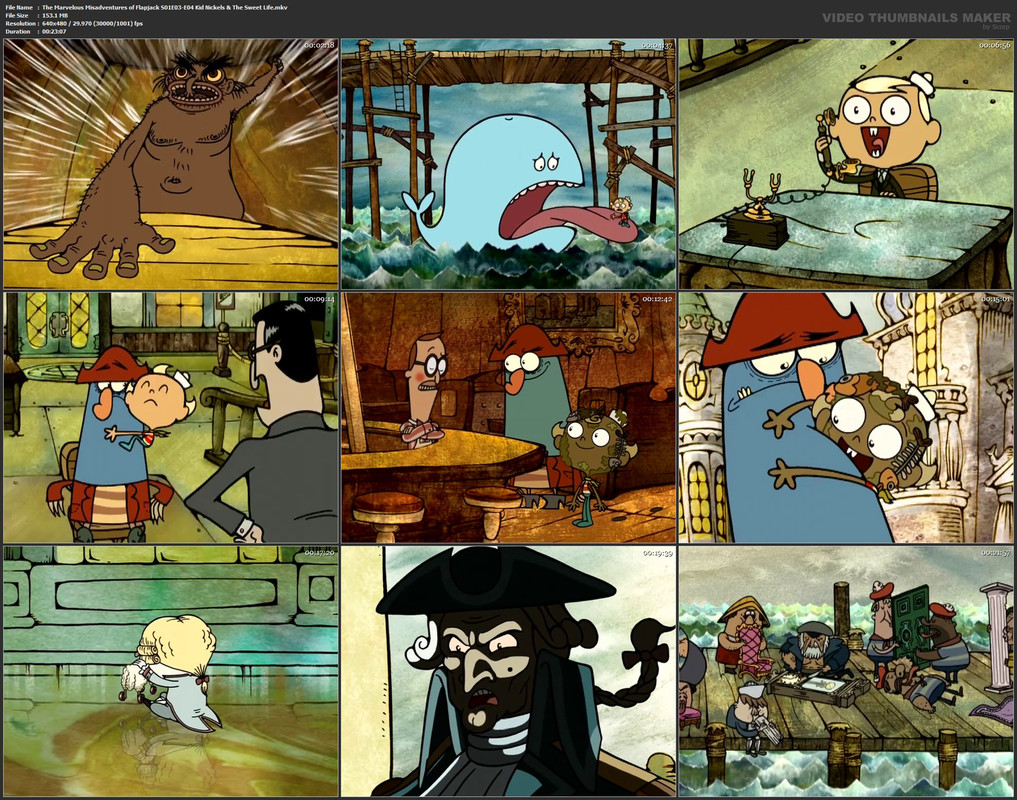 The Marvelous Misadventures of Flapjack S01E03-E04 Kid Nickels & The Sweet Life.mkv