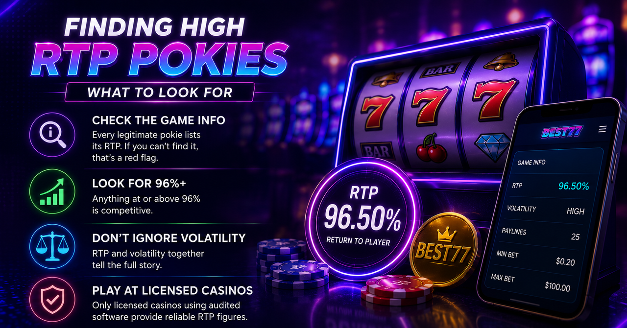 high RTP pokies online