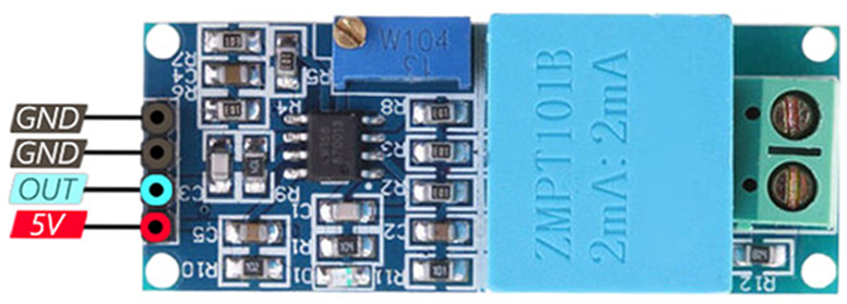 ZMPT101B AC Voltage Sensor Module With Arduino To Measure, 44% OFF