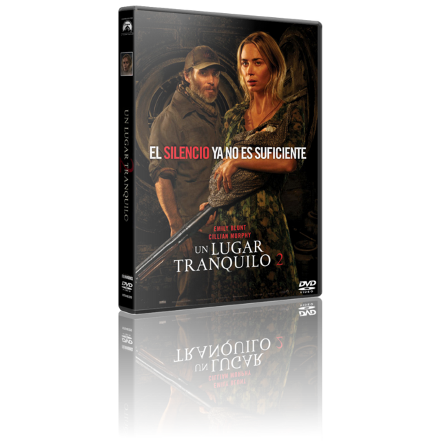 Portada - Un Lugar Tranquilo 2 [2021] [DVD9 Full] [Pal] [Cast/Ing/Fr/Ita] [Sub:Varios] [Terror]