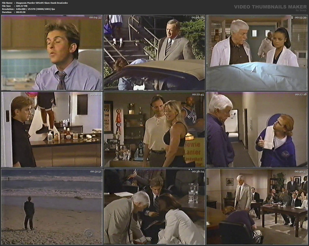 Diagnosis Murder S05e05 Slam-Dunk Dead.mkv