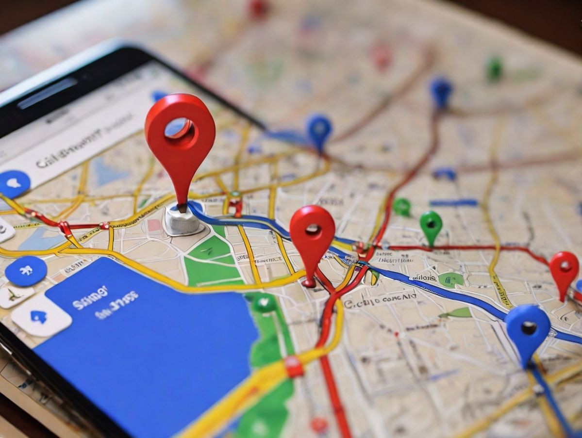 Carte Google Maps GPS