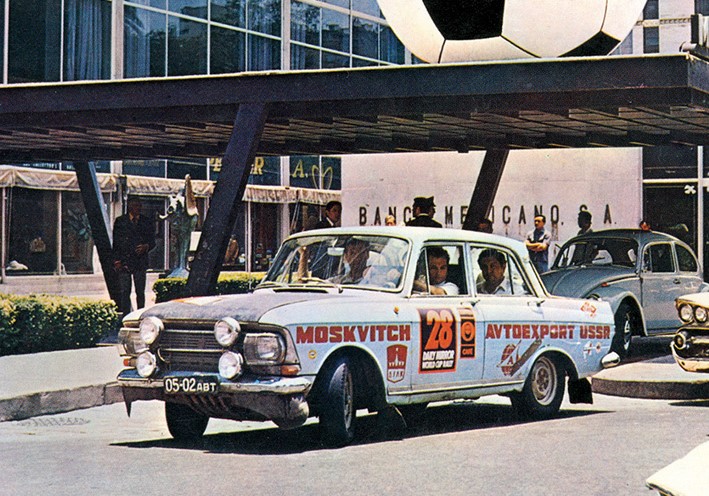 Москвич-412 Ралли (Лондон-Мехико 1970 КК3, КЧ12)