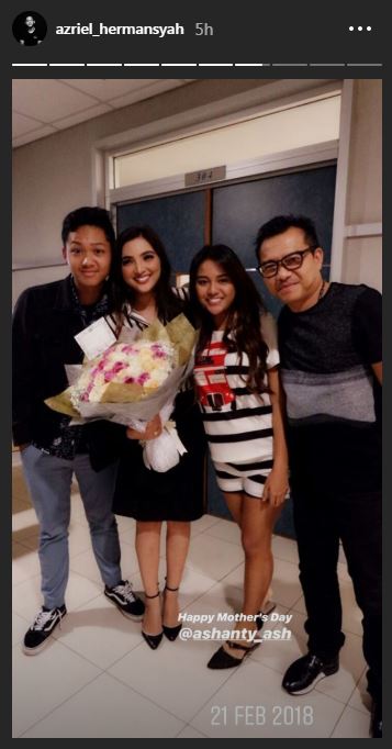 Ucapan Azriel Hermansyah untuk Ashanty