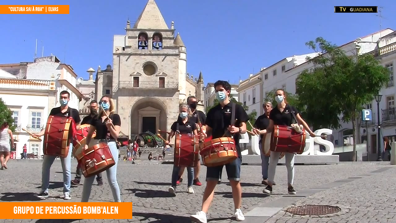 ELVAS: “CULTURA SAI À RUA” COM ARRUADA DO GRUPO DE PERCUSSÃO BOMB’ALEN ELVAS: “CULTURA SAI À RUA” COM ARRUADA DO GRUPO DE PERCUSSÃO BOMB’ALEN