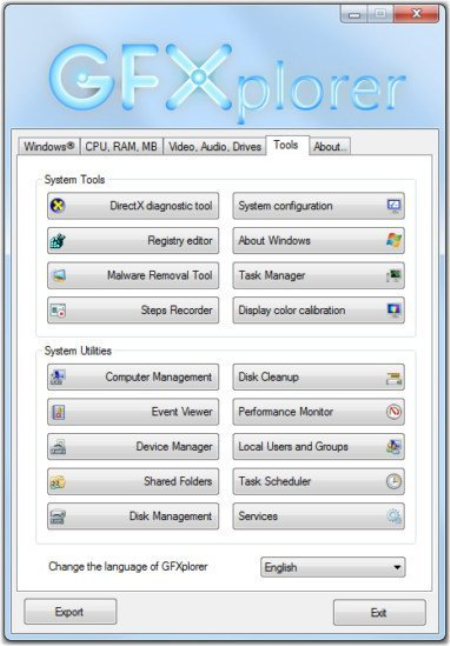 GFXplorer 3.15.0.1740 GFXplorer 3.15.0.1740
