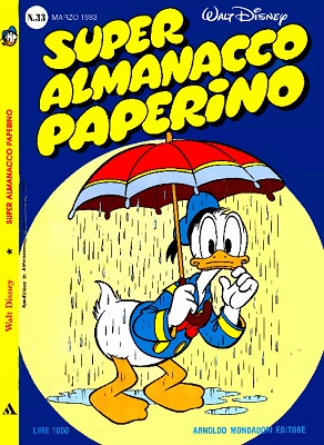 Super Almanacco Paperino 33 Serie II (03/1983)