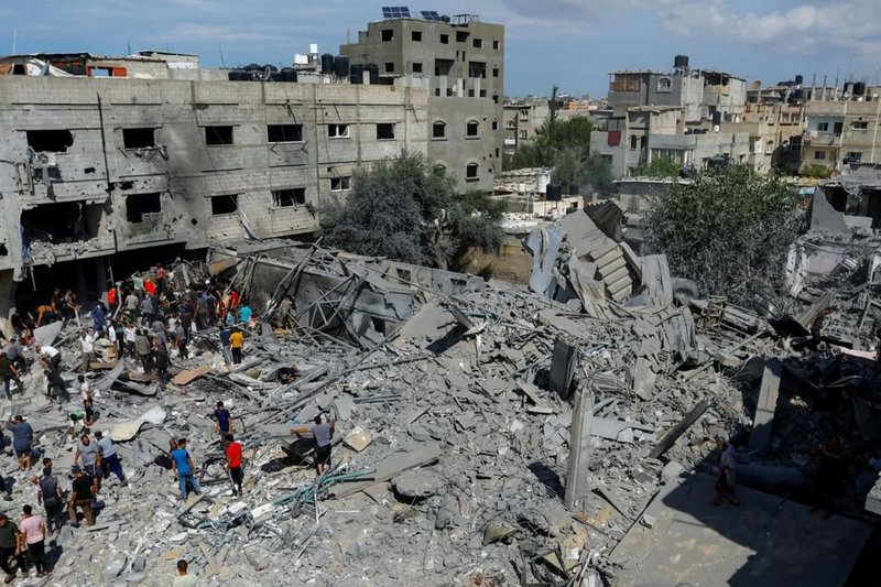 Destrucción por Israel de Hospital en Gaza