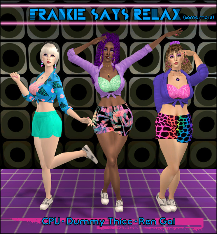 Frankie Says Relax outfit preview