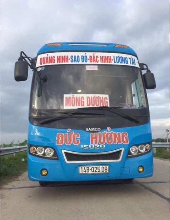 Nhà xe Đức Hưởng: Lương Tài bắc Ninh - Quảng Ninh, xe khách bắc ninh quảng ninh mông dương