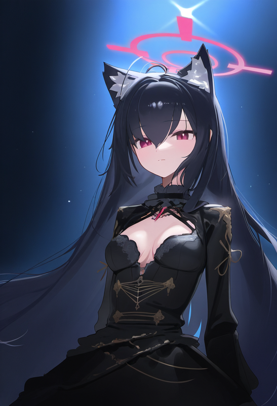 1girl, serika, [[[[shiroko terror]]]], [[blue archive]], mikozin, NDGD, ohlia, { s-2624475734