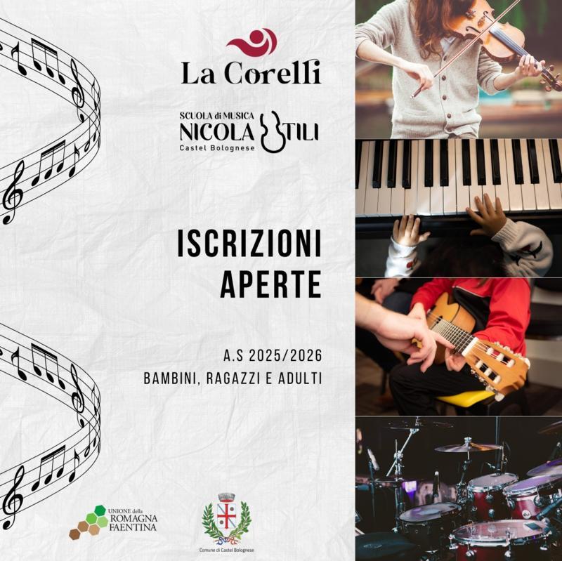 Aperte le iscrizioni alla Scuola di Musica “Nicola Utili”