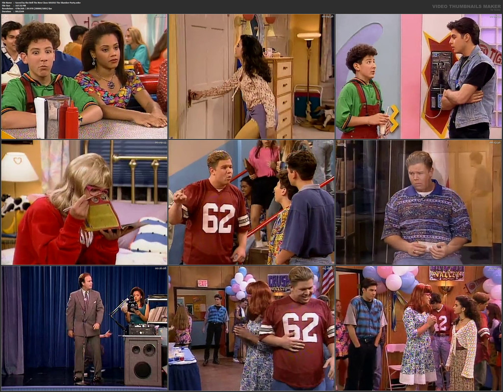 Saved by the Bell The New Class S01 E02 The Slumber Party mkv — Postimages