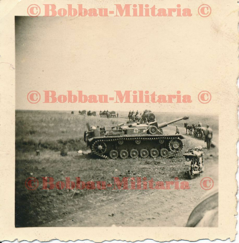 Sturmgeschütz STUG III Langrohr Front Vormarsch Russland combat 