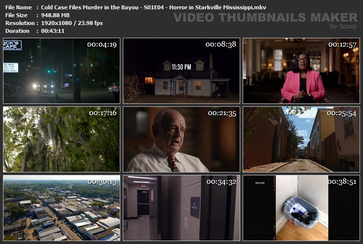 Cold Case Files Murder in the Bayou - S01E04 - Horror in Starkville Mississippi.mkv