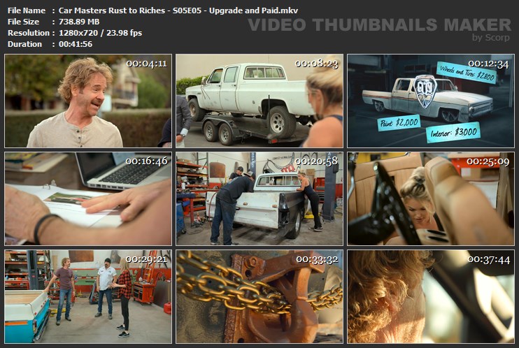 Car Masters Rust to Riches - S05E05 - Upgrade and Paid.mkv